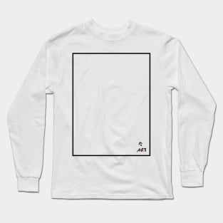 Here is art - Is that art or can it go away? The question about the empty one Long Sleeve T-Shirt